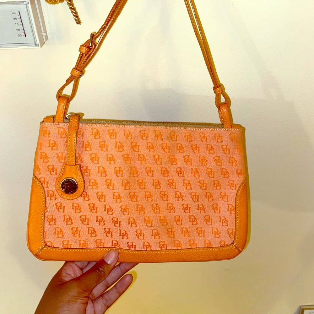 Authentic Orange Dooney & Bourke Handbag